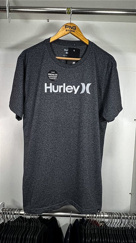 Camiseta Hurley Solid - Cinza