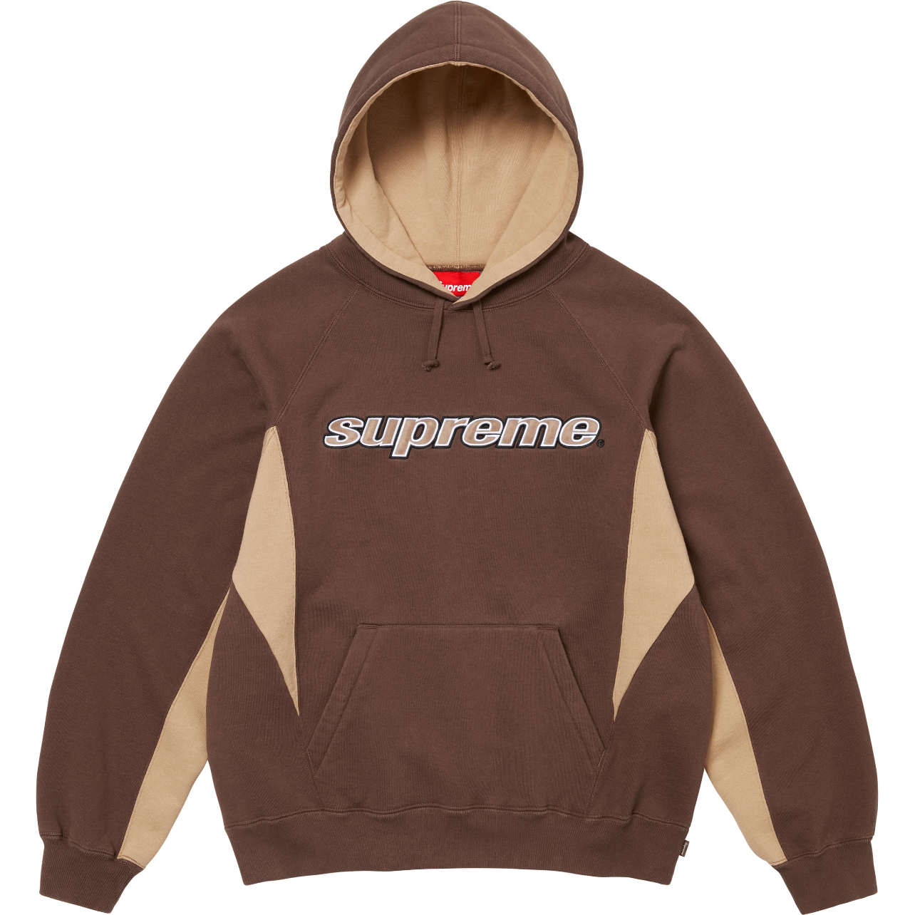 Supreme Division Hooded Sweatshirt 'FW 24 brown'
