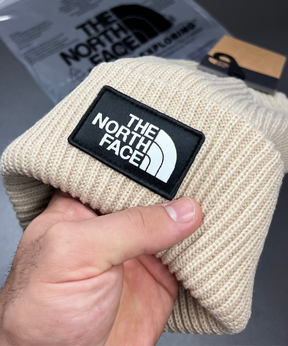 Gorro The North Face Box Cuffed - Unissex / Bege