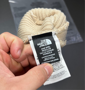 Gorro The North Face Box Cuffed - Unissex / Bege