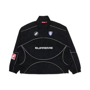 Supreme Reflective Piping Pullover Black