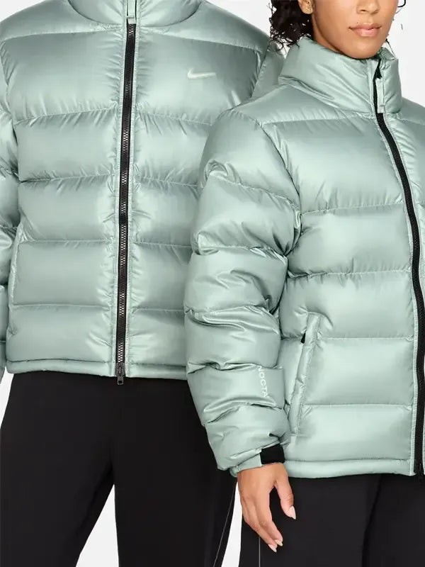 Puffer Jacket Nike x Nocta Prata