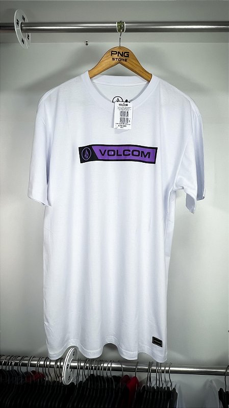 Camiseta Volcom New Euro - Branca