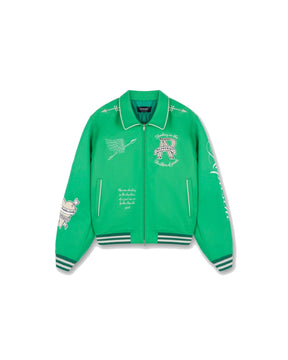 REPRESENT CHERUB WOOL VARSITY JACKET