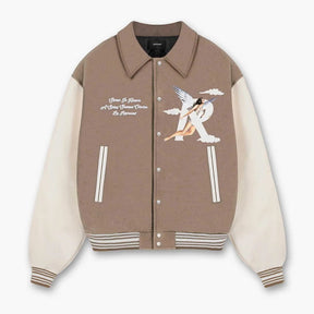 REPRESENT STORMS IN HEAVEN VARSITY JACKET