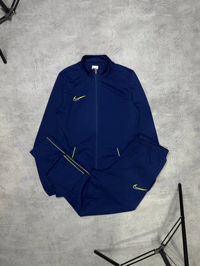 Conjunto NK Dri-Fit 2021 (Azul Escuro e Verde)