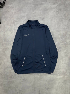 Conjunto NK Dri-Fit 2021 (Azul Escuro e Branco)