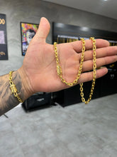 Kit Corrente + Pulseira Cadeado 6mm Marcação 750